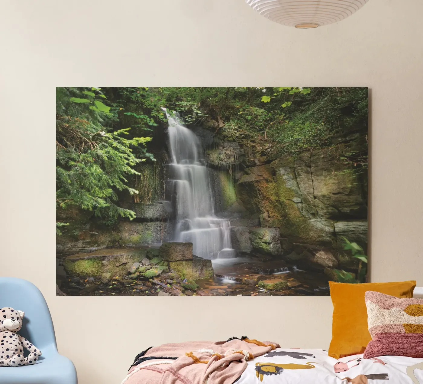 Harmby Falls forex plate by Dave Hare Photography