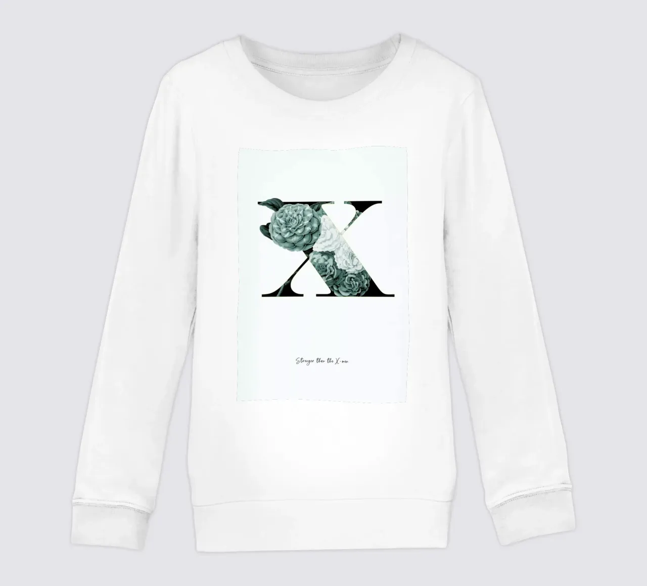 Flower Alphabet - X felpa bambino da Froilein Juno