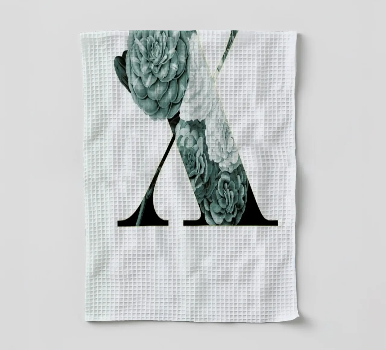 Flower Alphabet - X canovaccio da cucina da Froilein Juno