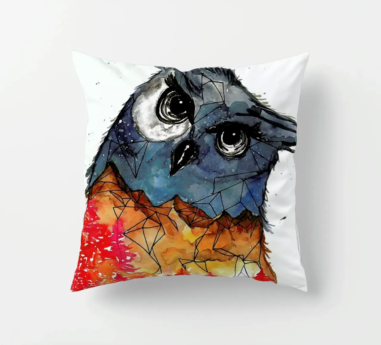 Owl cuscino da Larissa van der Laan
