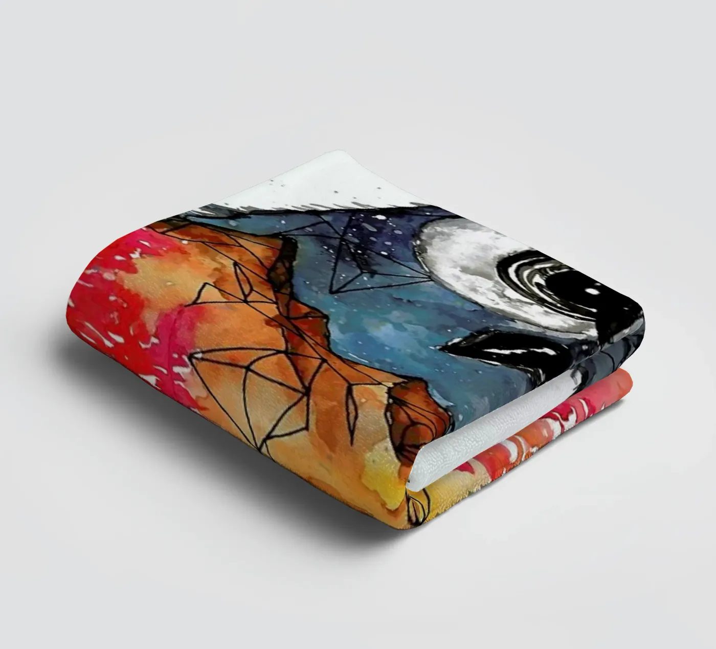 Owl towel by Larissa van der Laan