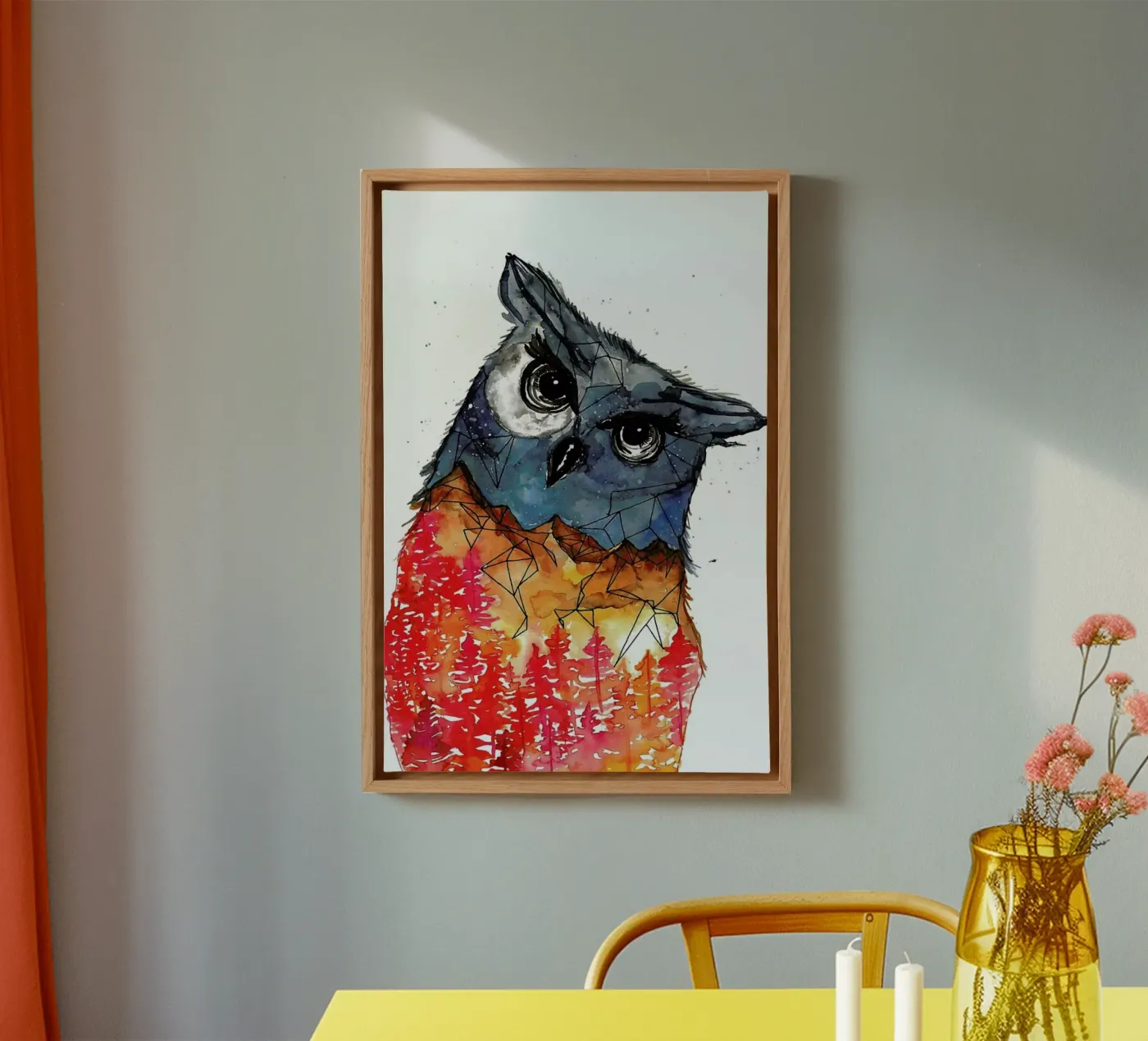 Owl tela da Larissa van der Laan