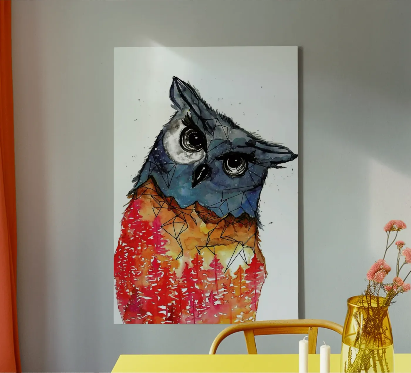 Owl tela da Larissa van der Laan