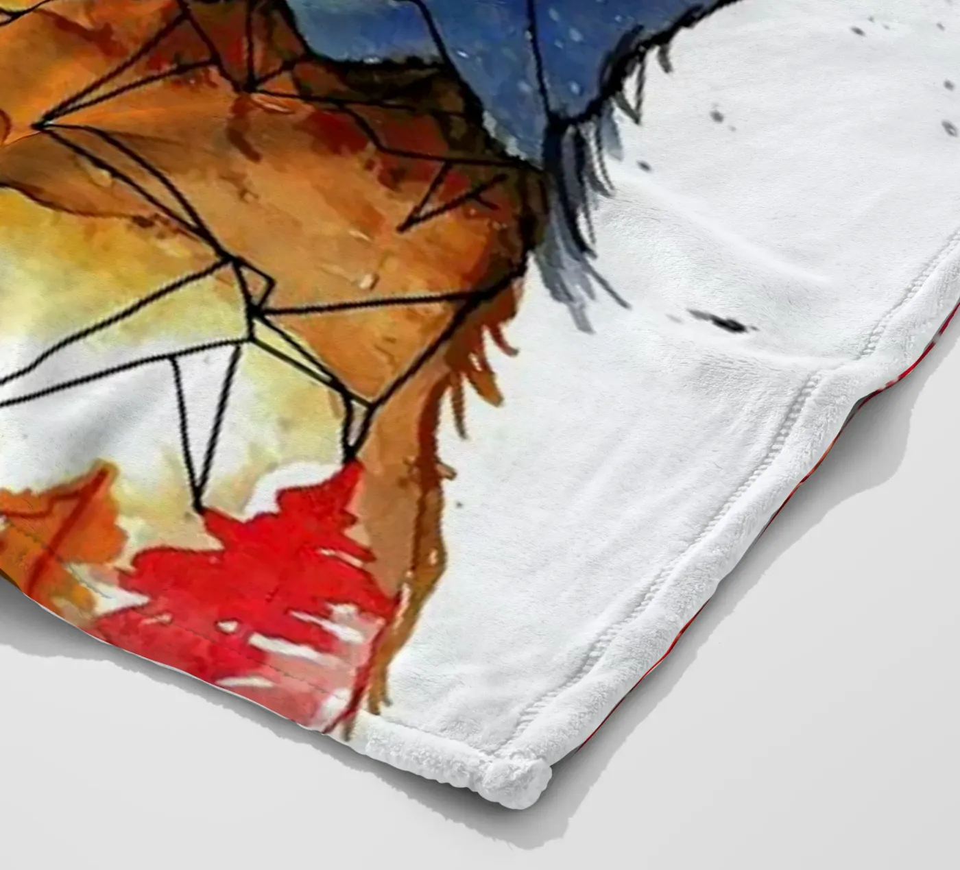 Owl fleecedeken van Larissa van der Laan