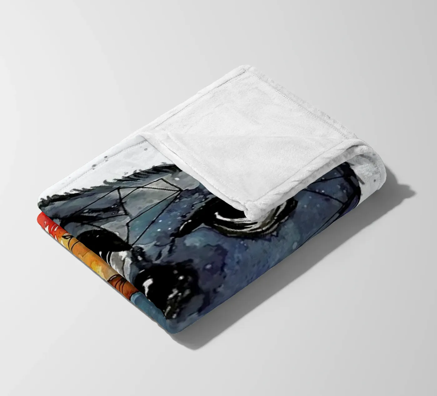 Owl fleecedeken van Larissa van der Laan