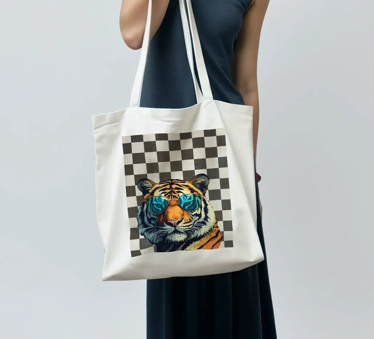 Savage Swagger borsa in juta da Doodle Dreams Art