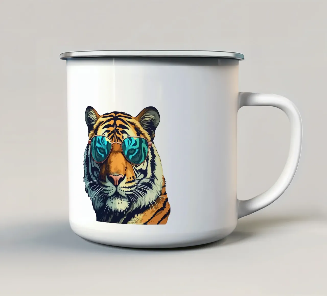 Savage Swagger tazza in smalto da Doodle Dreams Art