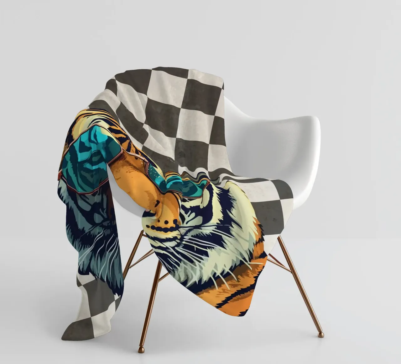 Savage Swagger coperta in pile da Doodle Dreams Art