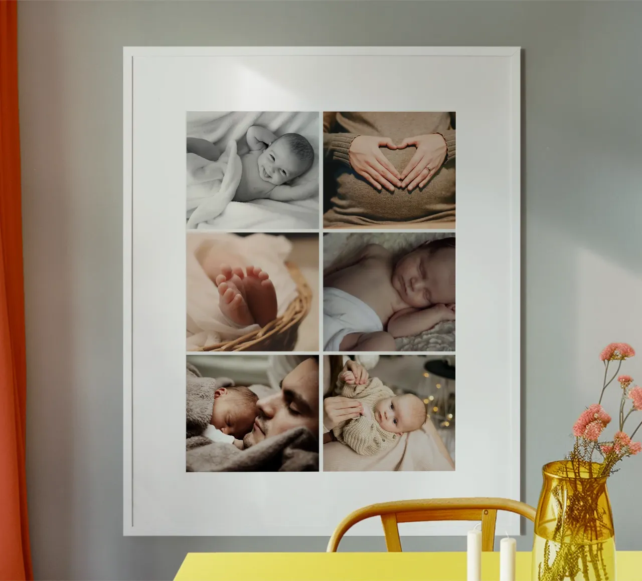 6 Photos poster by we line studio - design