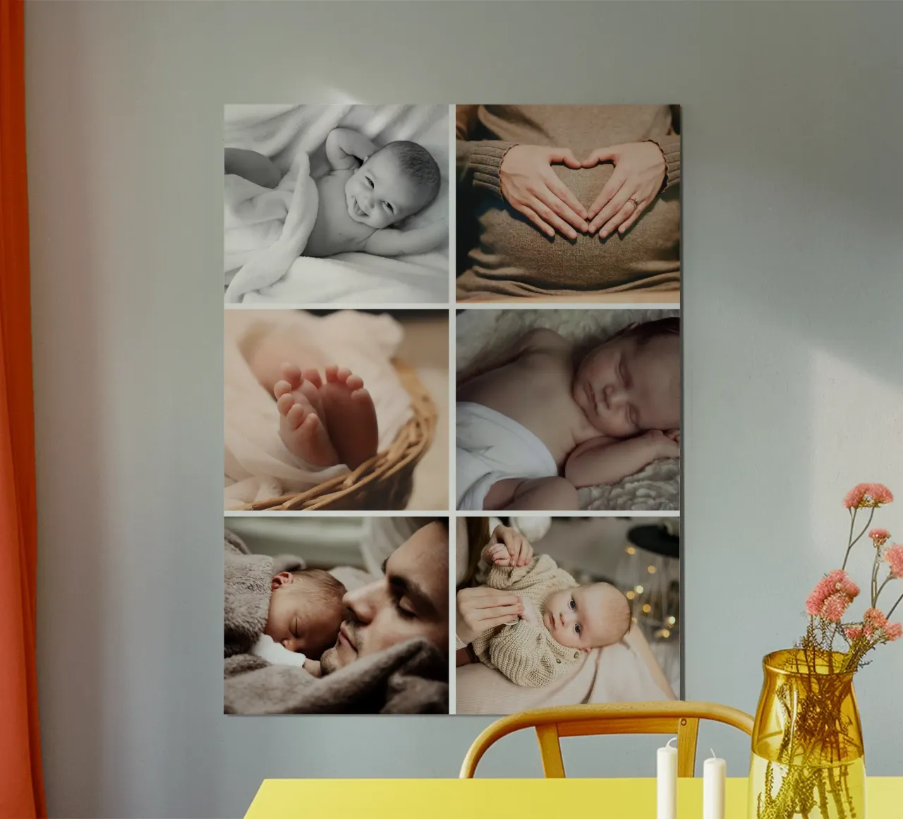 6 Photos poster by we line studio - design