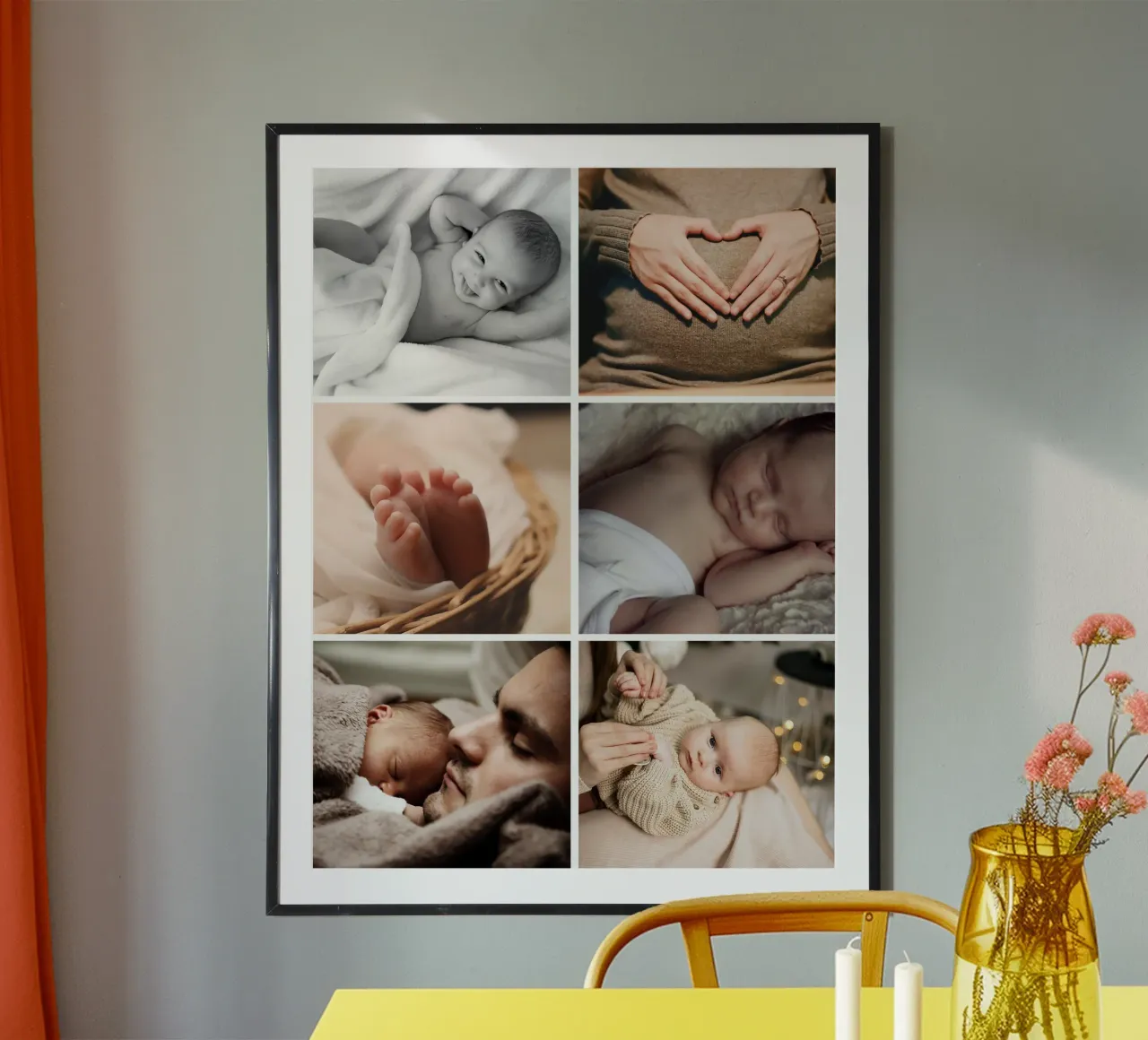 6 Photos poster by we line studio - design