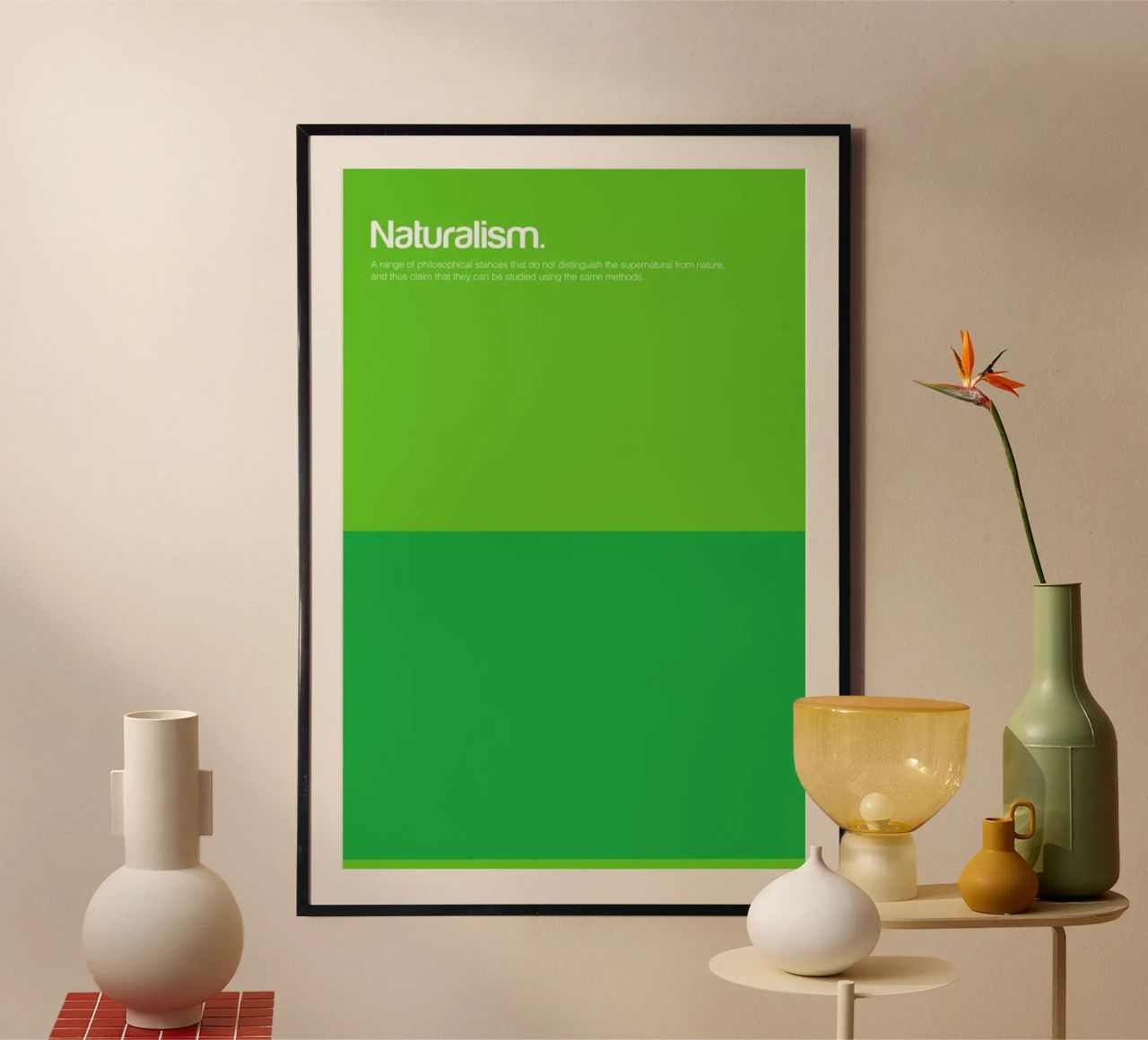 Naturalism Poster von Genís Carreras