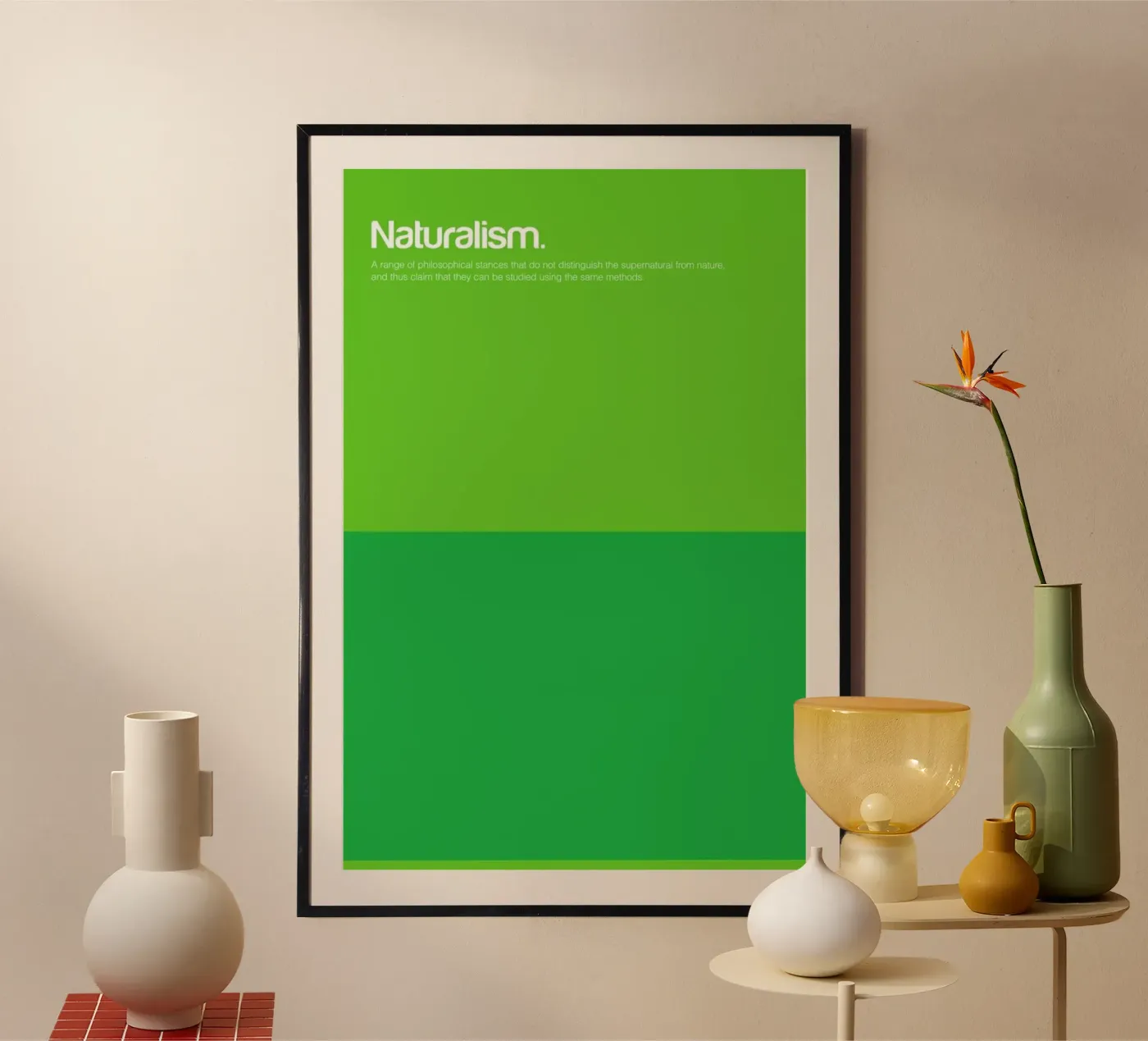 Naturalism poster da Genís Carreras