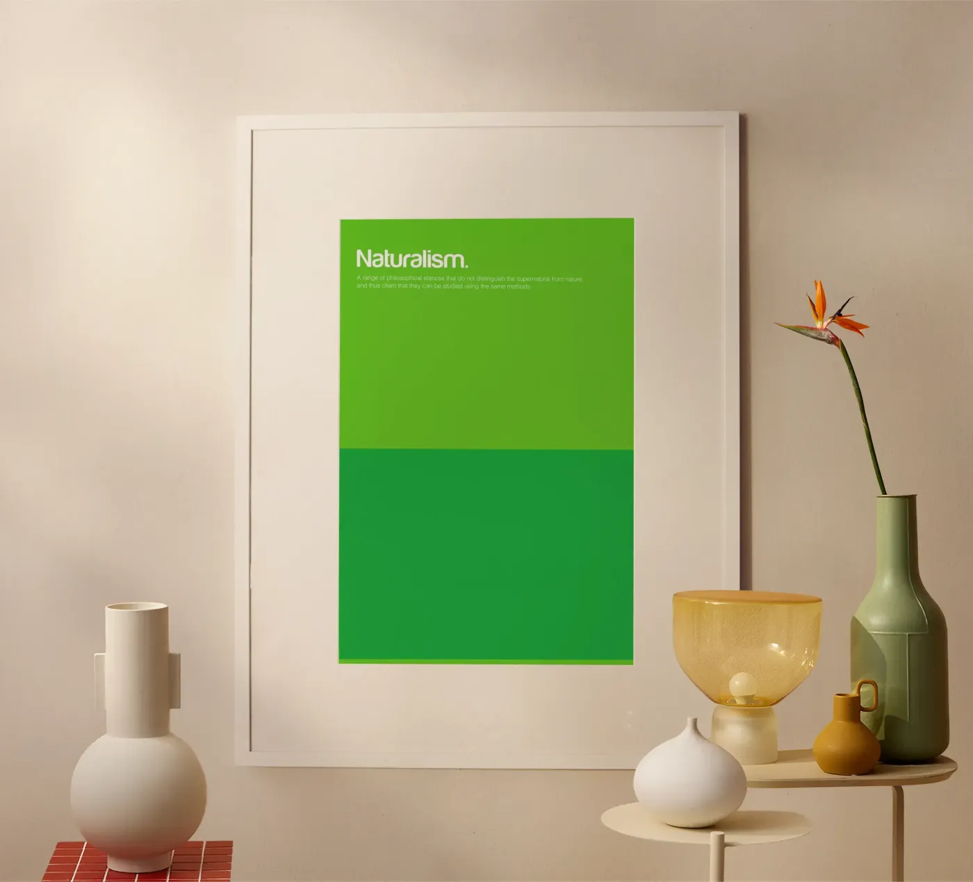 Naturalism poster da Genís Carreras