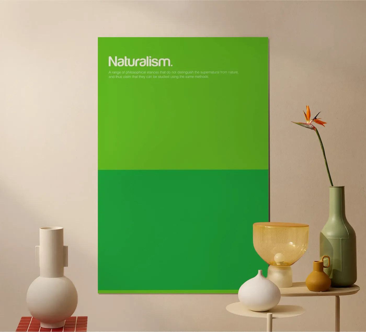 Naturalism poster da Genís Carreras