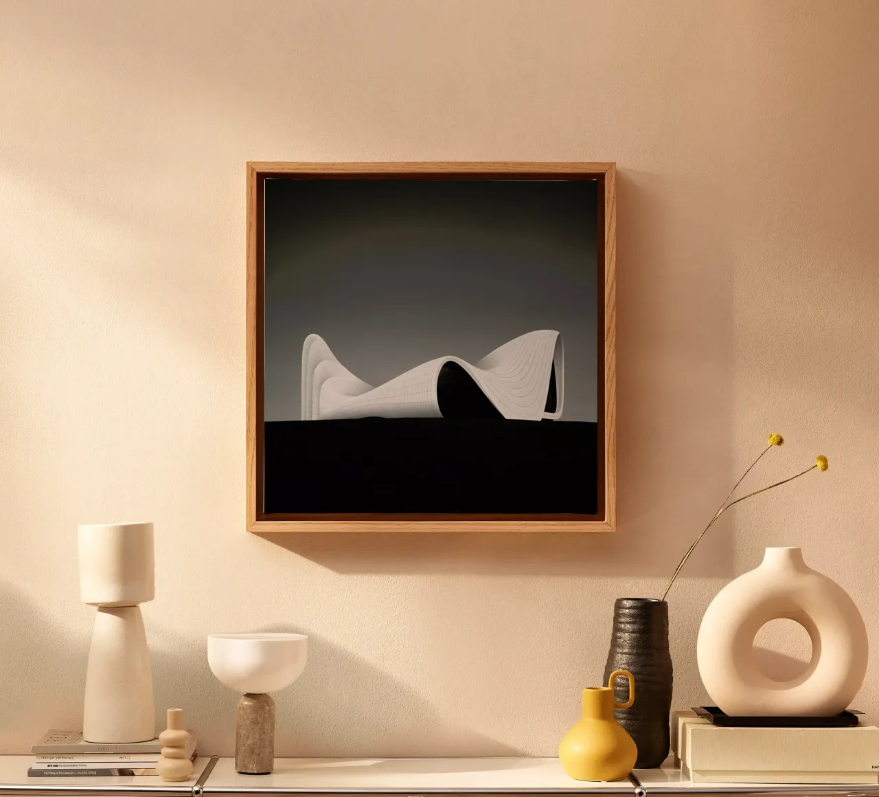 Baku -  Heydar Aliyev Center 3 canvas by Håggard Photography | Ronny Behnert