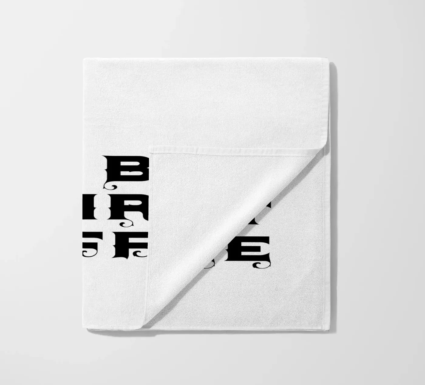 Ma prima il caffè telo mare da YV TYPOGRAPHY