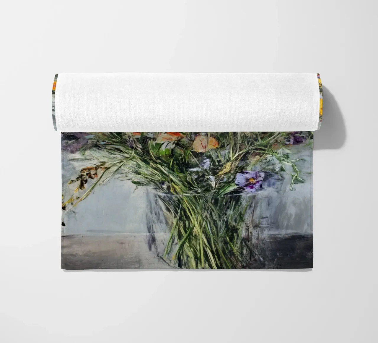 Bouquet di fiori selvatici telo mare da Justyna Jaszke JBJart