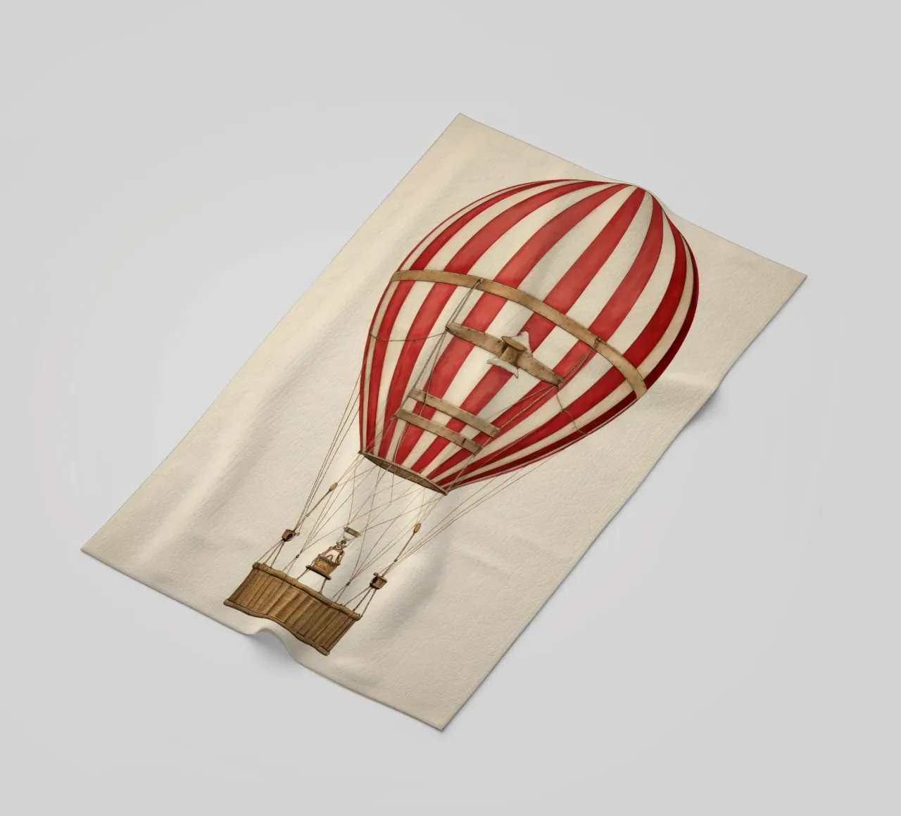 Mongolfiera telo mare da IamHomeStudio