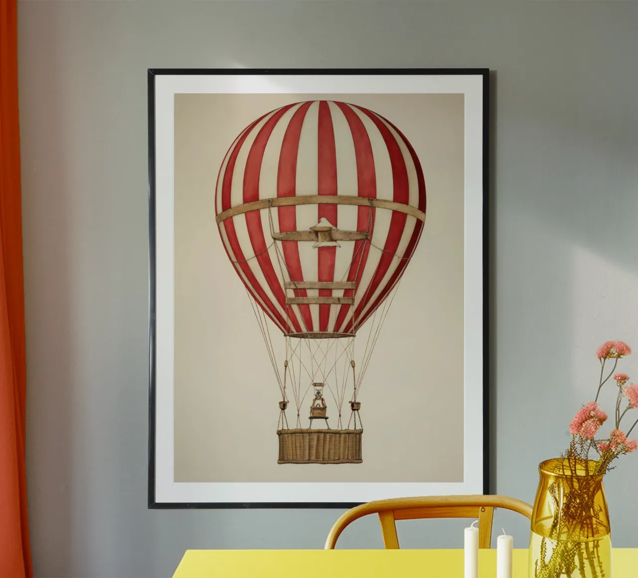 Mongolfiera poster da IamHomeStudio