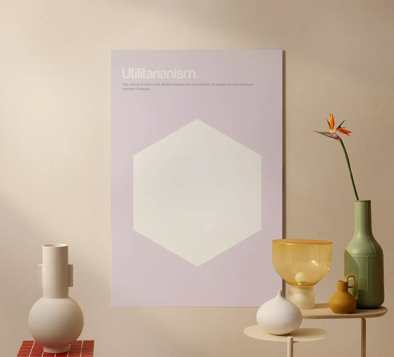 Utilitarianism plexiglass da Genís Carreras