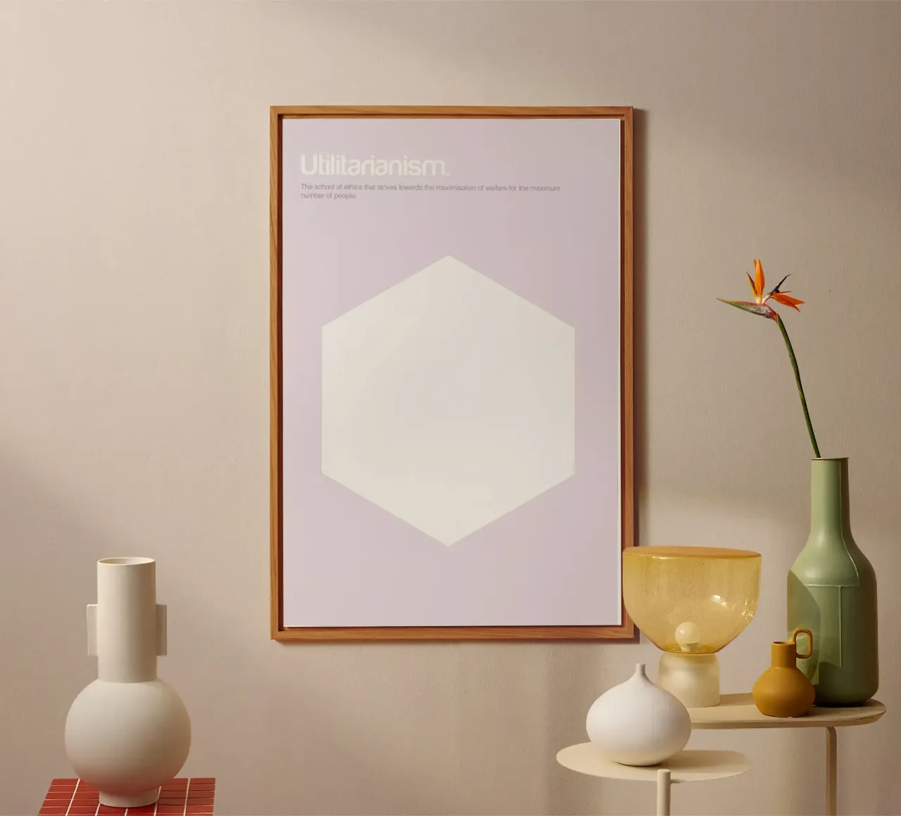 Utilitarianism forex plate by Genís Carreras
