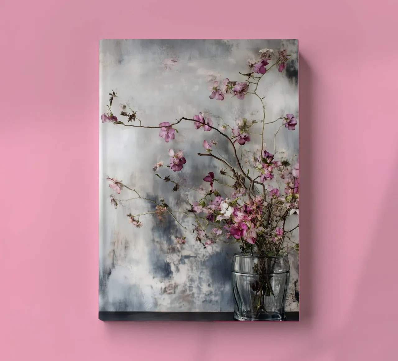 Flowers bouquet notebook by Justyna Jaszke JBJart