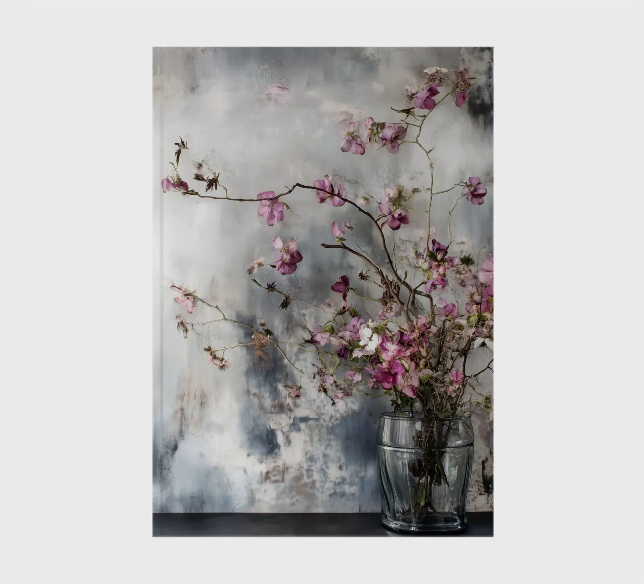 Flowers bouquet notebook by Justyna Jaszke JBJart