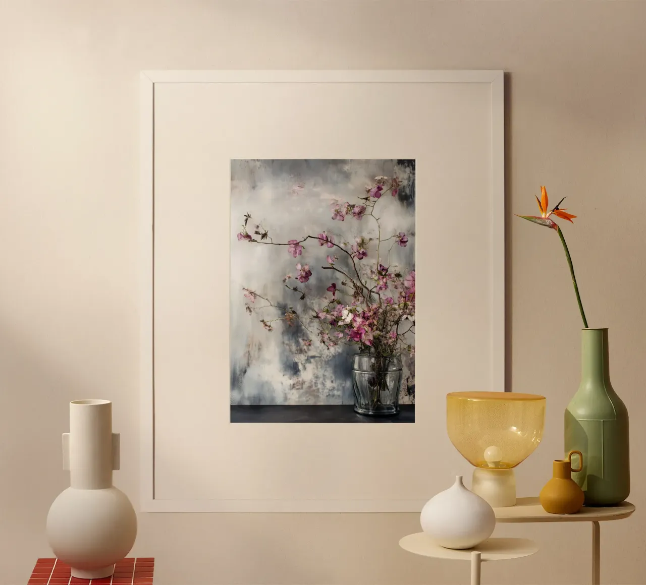 Bouquet di fiori carta hahnemühle da Justyna Jaszke JBJart
