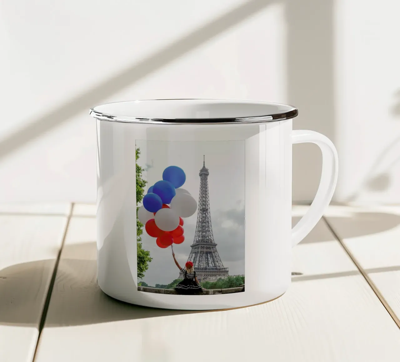 Vive La France tazza in smalto da Magdalena Martin Photography