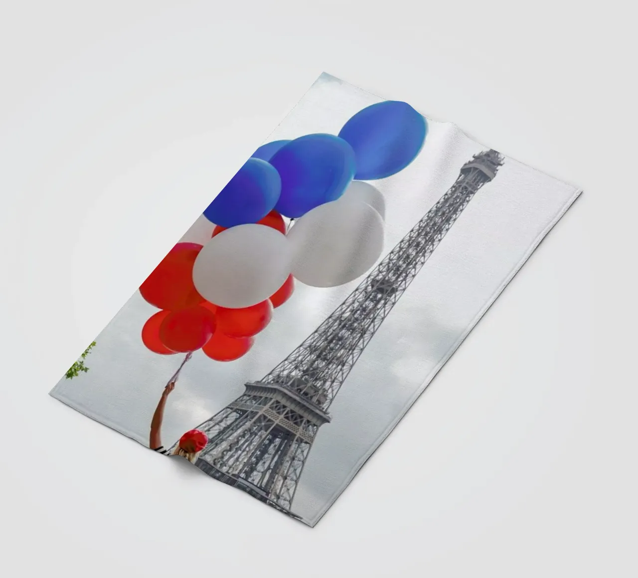 Vive La France fleece blanket by Magdalena Martin Photography