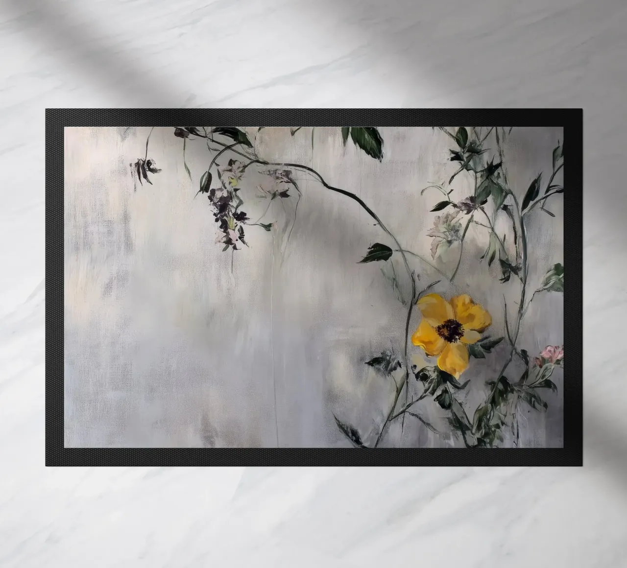 Fiori gialli zerbino da Justyna Jaszke JBJart