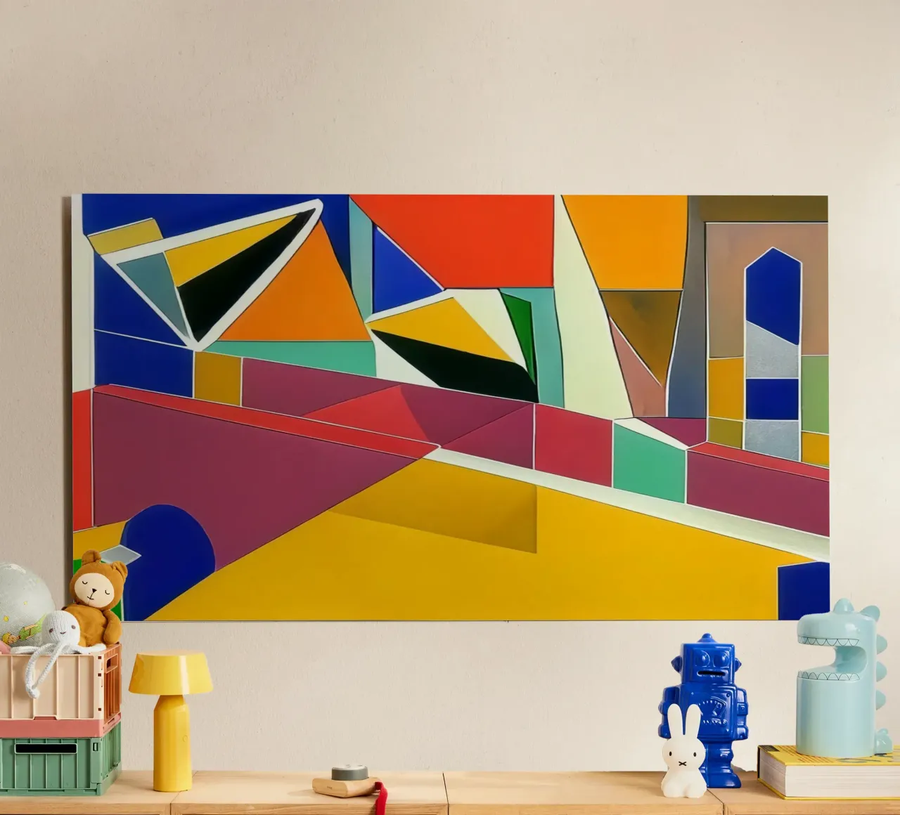 Excursion_landscape_9 forex plate by Abstract Art by LK