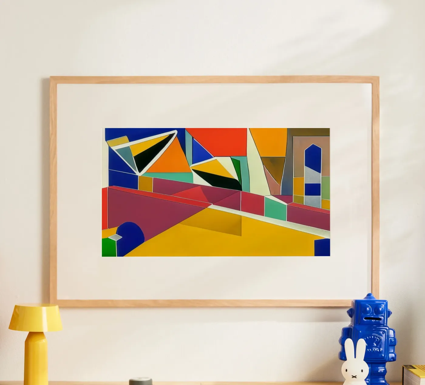 Excursion_landscape_9 poster by Abstract Art by LK