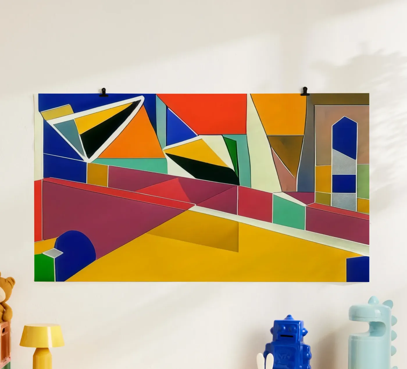 Excursion_landscape_9 poster by Abstract Art by LK