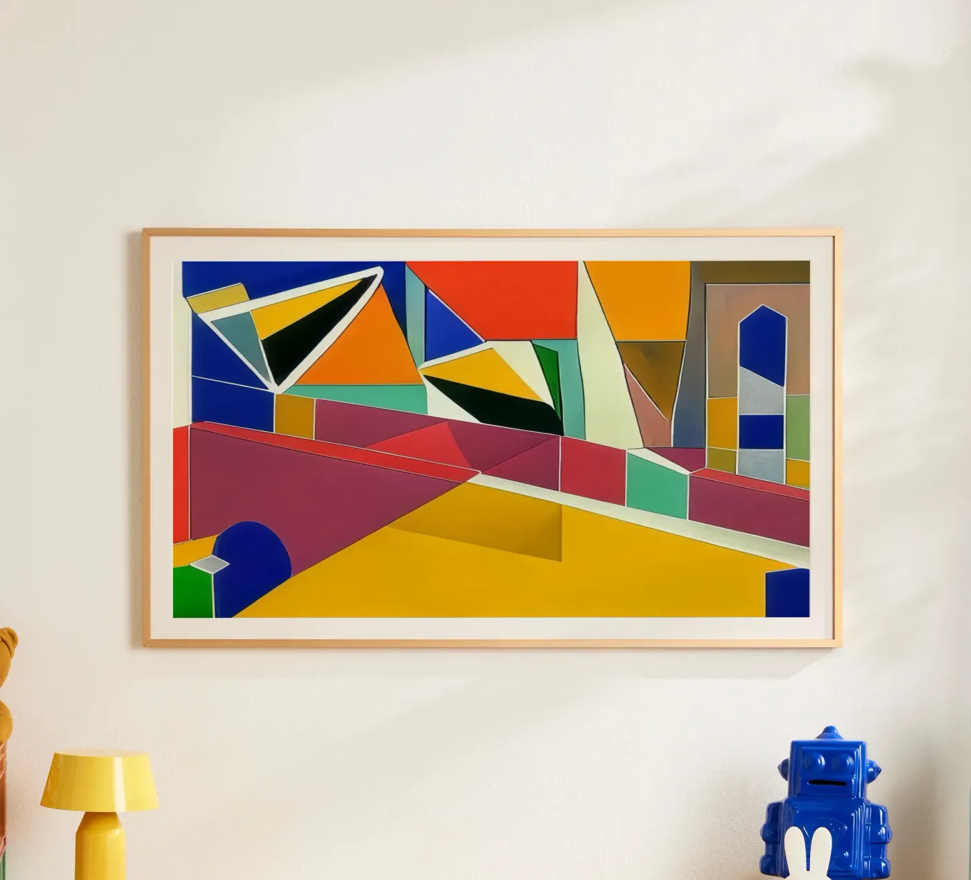 Excursion_landscape_9 poster by Abstract Art by LK