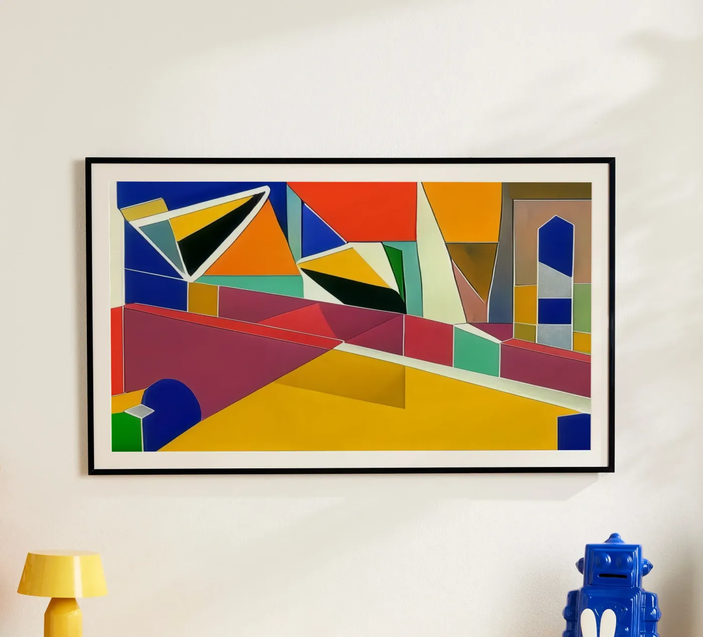 Excursion_landscape_9 poster by Abstract Art by LK