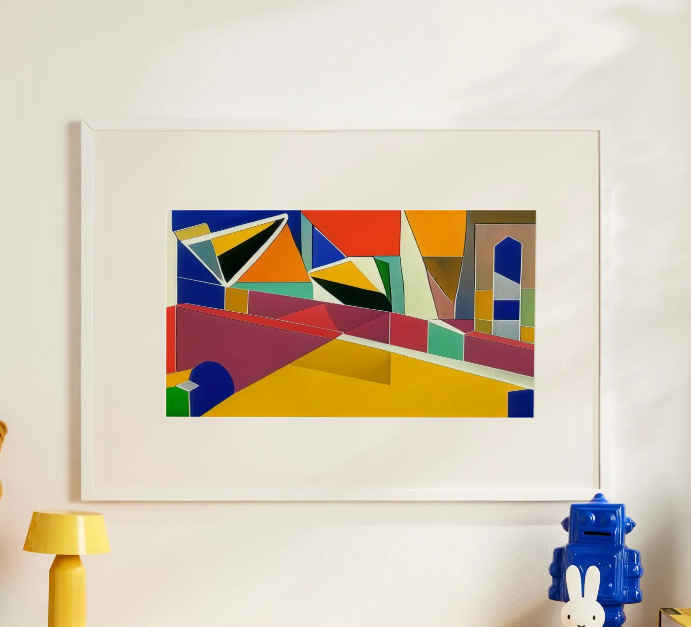 Excursion_landscape_9 poster by Abstract Art by LK