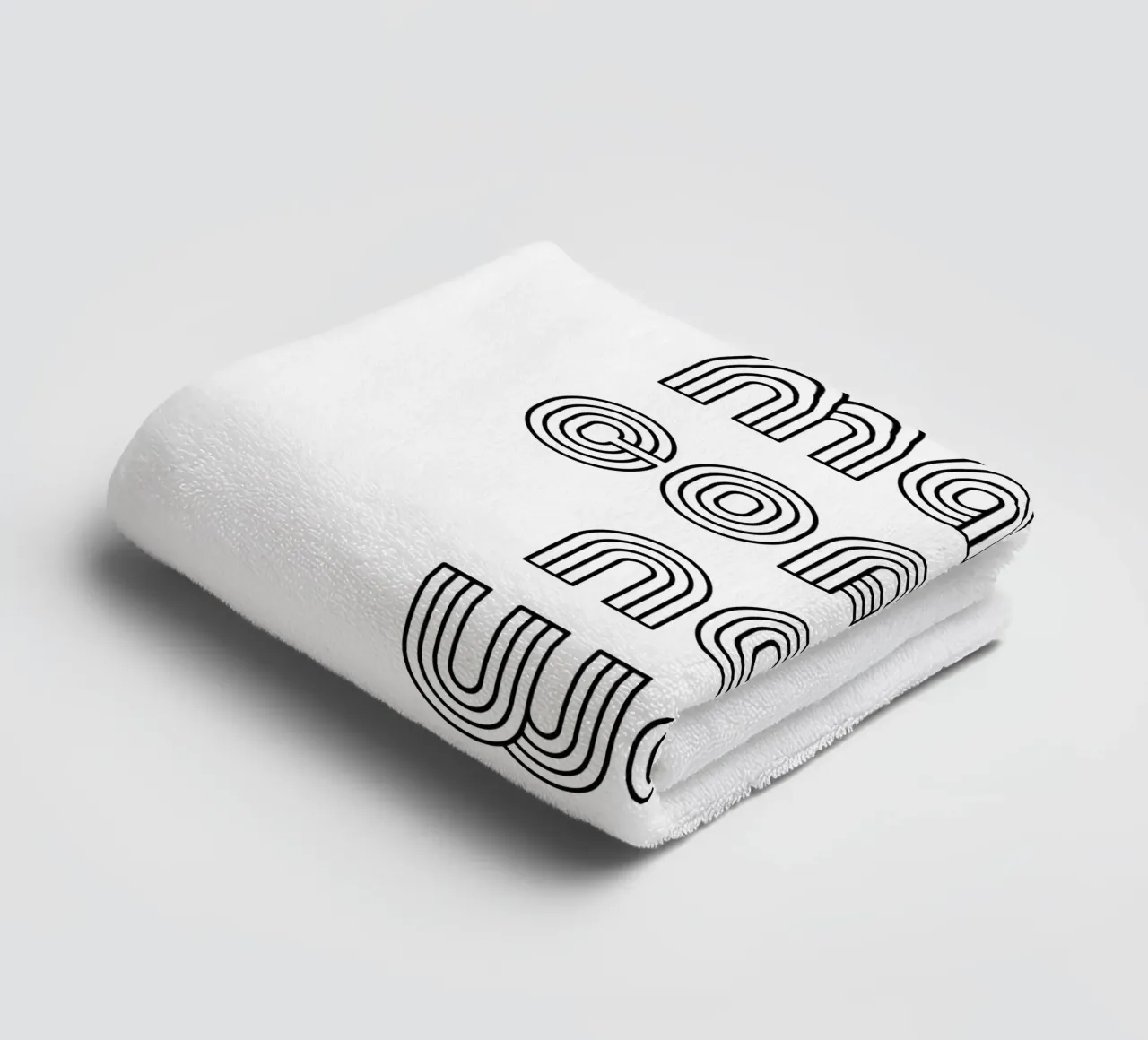 Preparate il caffè, non la guerra asciugamano da bagno da YV TYPOGRAPHY