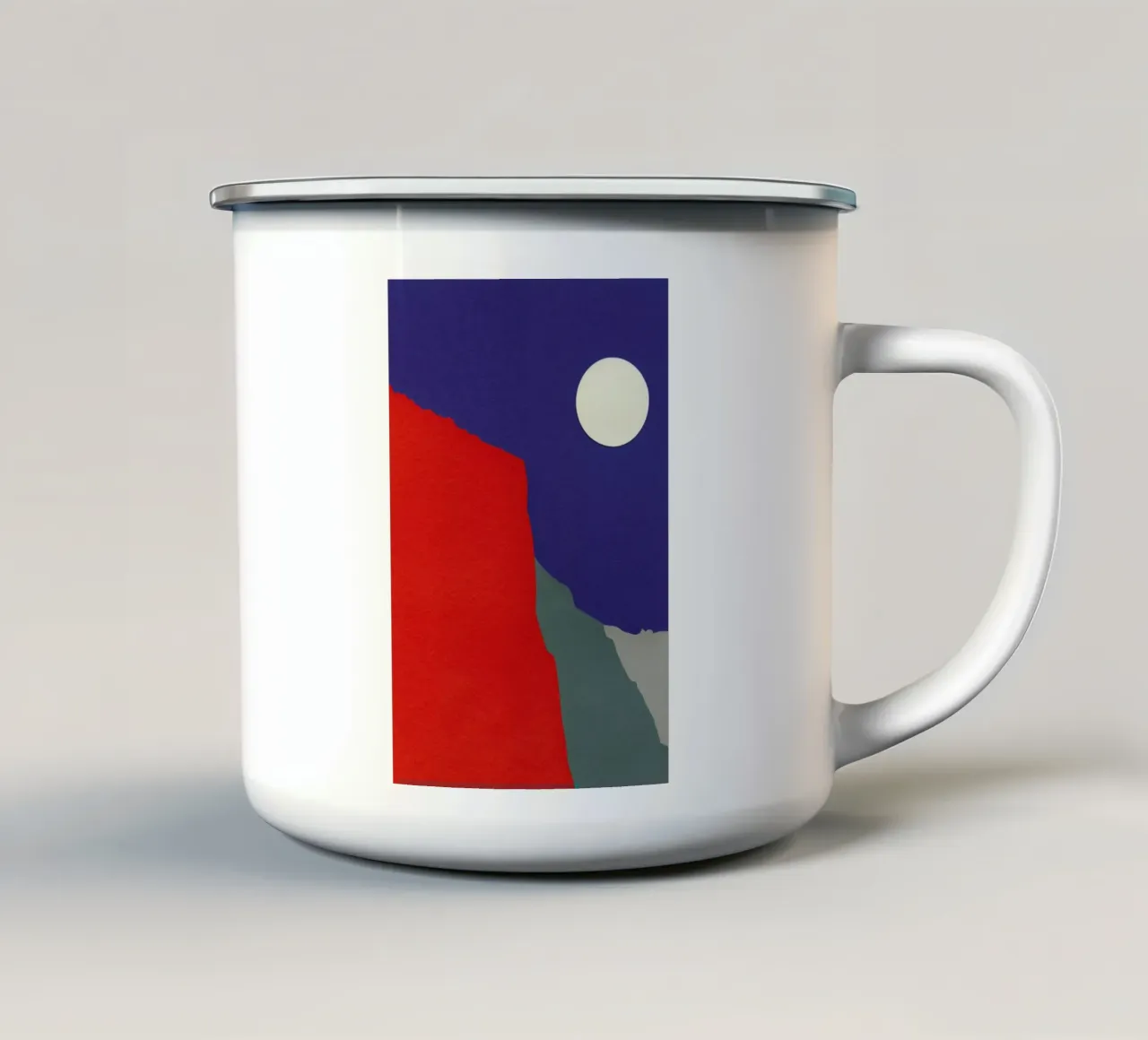 El Capitan tazza in smalto da Rosi Feist