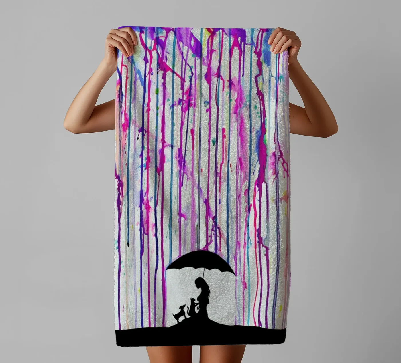 Cradle badhanddoek van Marc Allante