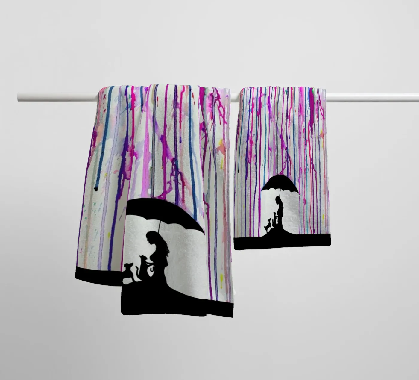 Cradle badhanddoek van Marc Allante