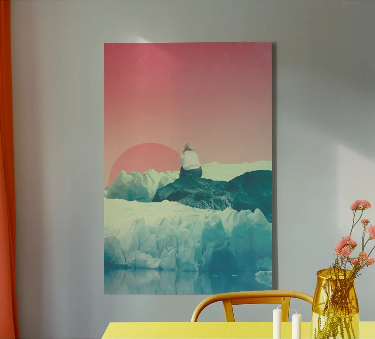 Pale Dreamer canvas met Baklijst van Frank Moth