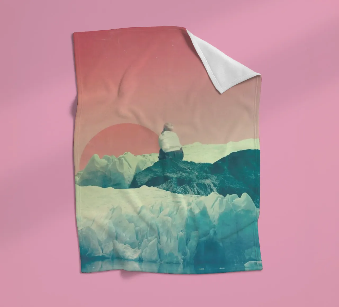 Pale Dreamer coperta in pile da Frank Moth