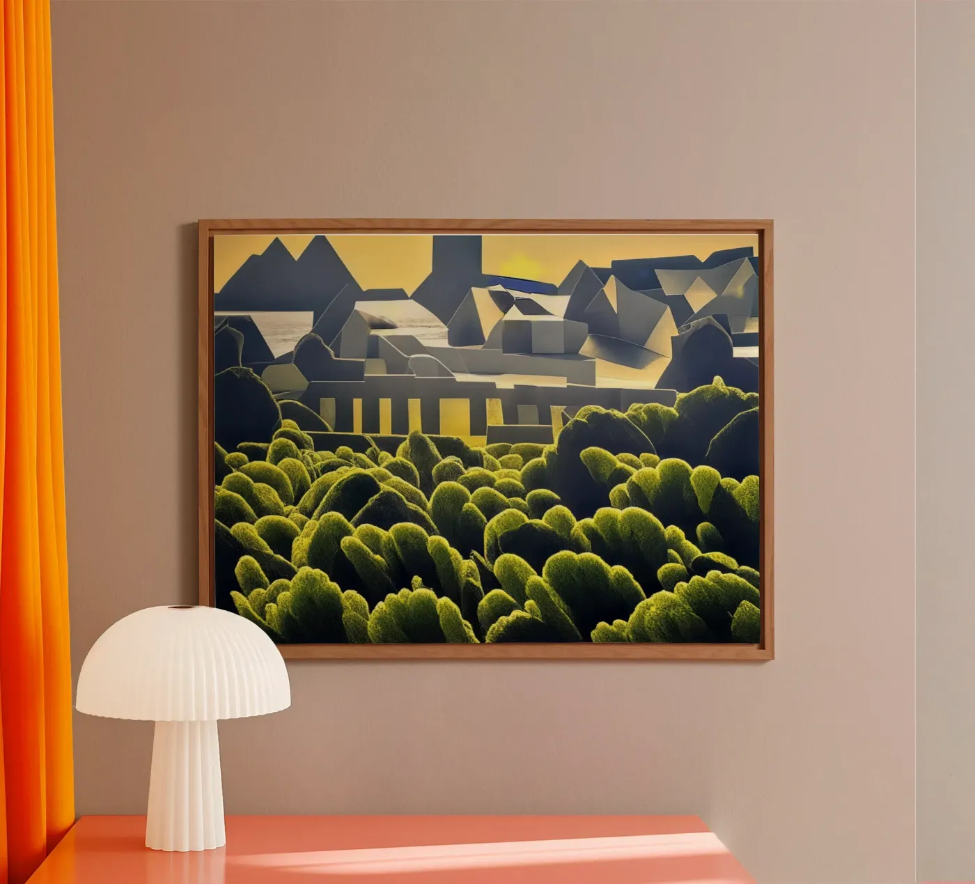 Excursion_landscape_10 forex plate by Abstract Art by LK