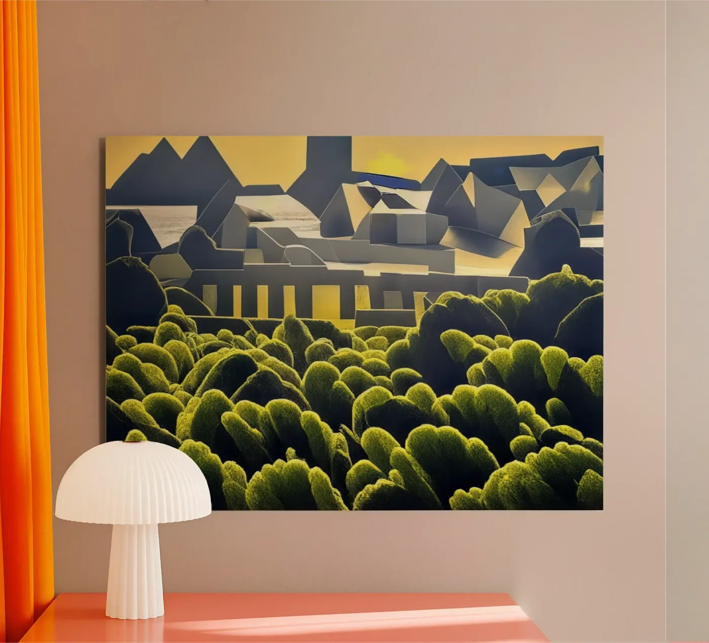 Excursion_landscape_10 forex plate by Abstract Art by LK