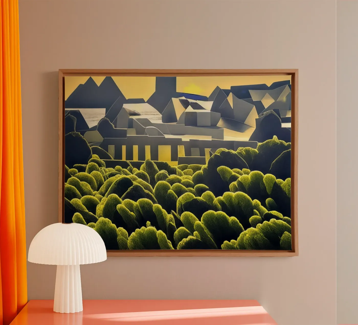 Excursion_landscape_10 tela da Abstract Art by LK