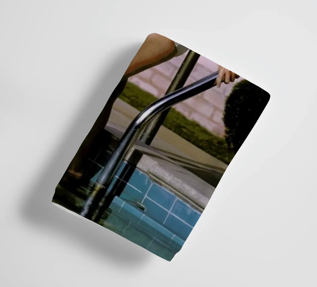 Young Marilyn Monroe Poolside II towel by Gallery Print and Art Limited