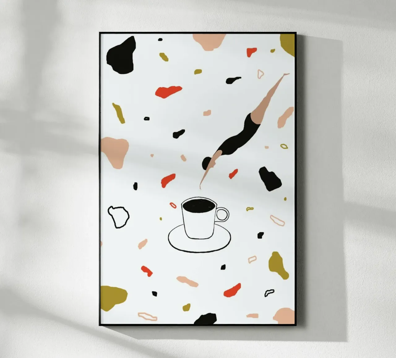 Coffee Lady plexiglass da Atelier Mave