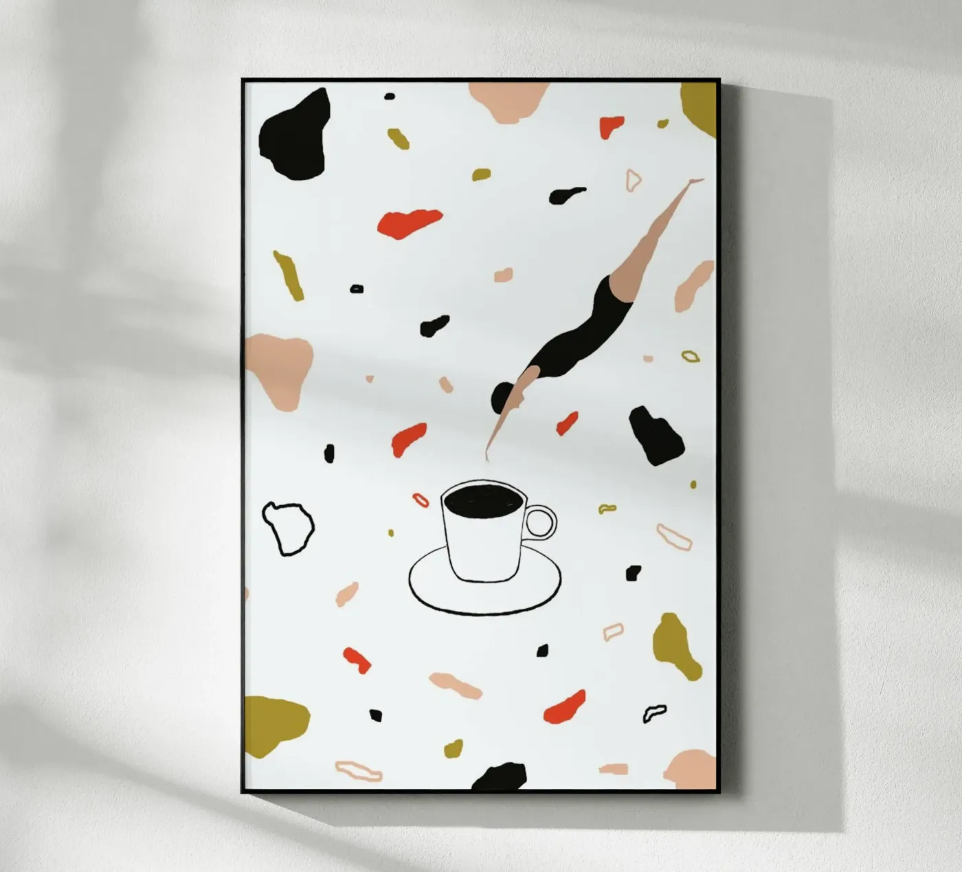 Coffee Lady plexiglass da Atelier Mave